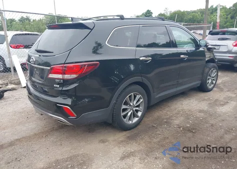 2017 Hyundai Santa Fe Se from USA, damaged, VIN KM8SNDHF9HU236981